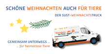 SUST-Weihnachstruck: Unterwegs für heimatlose Tiere  