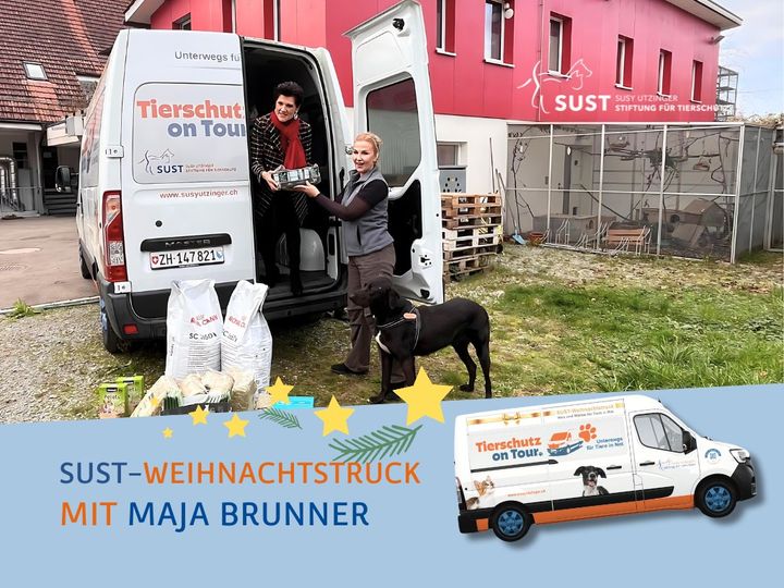 Der SUST-Weihnachtstruck ist unterwegs!