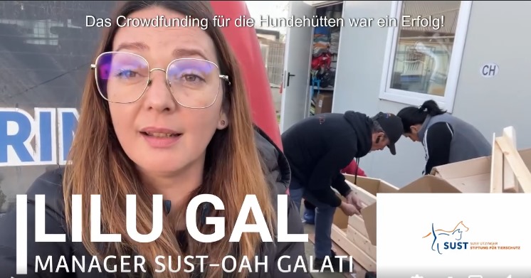 Das Crowdfunding für die Hundehütten war ein Erfolg!