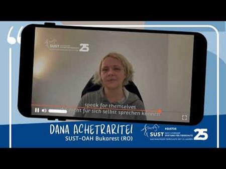 #SUST25 – Starke Worte für den Tierschutz: Dana vom OAH Bukarest