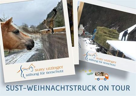 Der SUST-Weihnachtstruck On Tour...