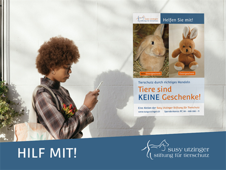 Lebende Tiere sind keine Geschenke!