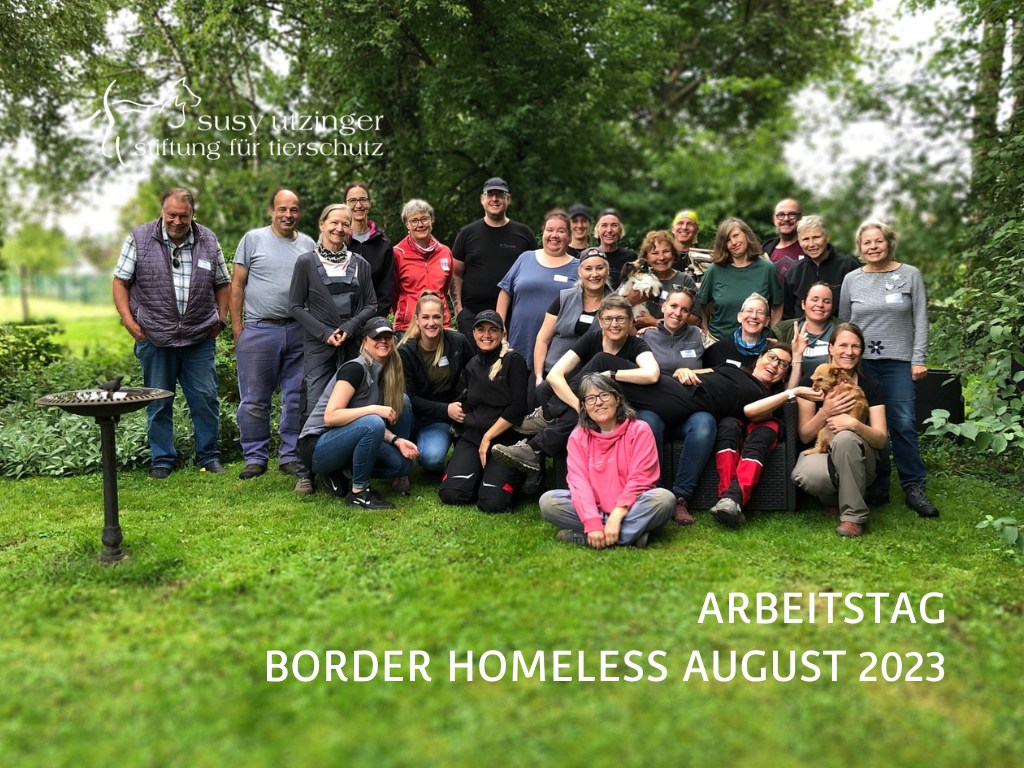 Impressions of the SUST workday at Border Homeless in Thurgau