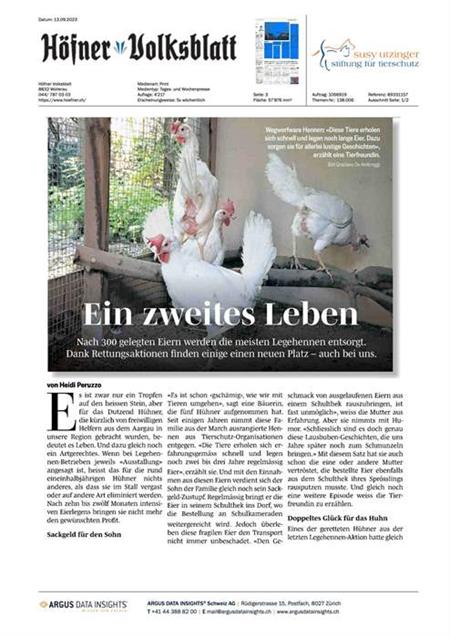 Höfner Volksblatt - September 2023