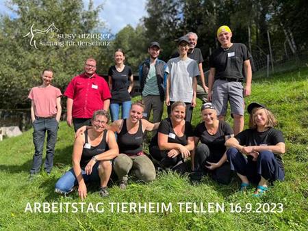 SUST Animal Shelter Workday at Tellen Animal Shelter