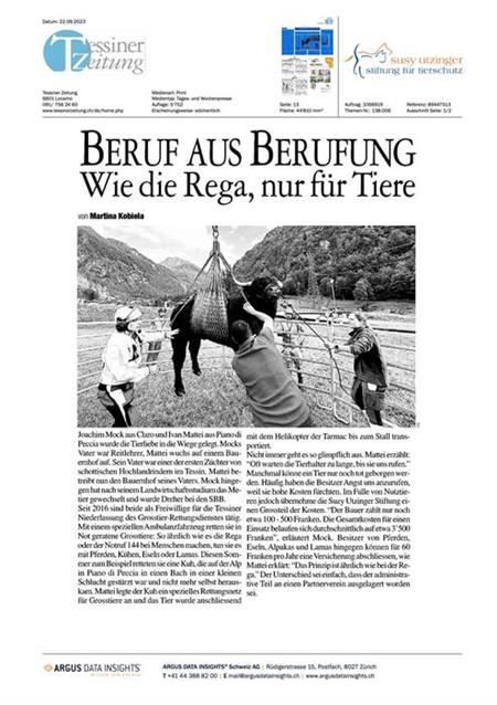 Tessiner Zeitung - September 2023