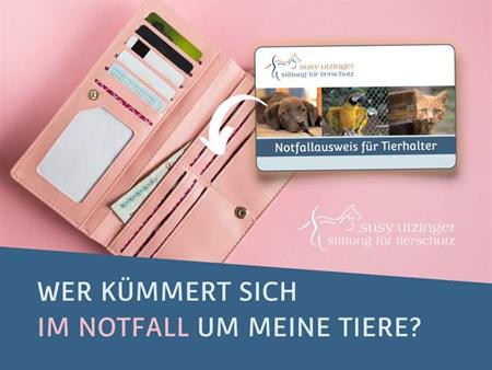 Der Notfallausweis für Tierhalter...