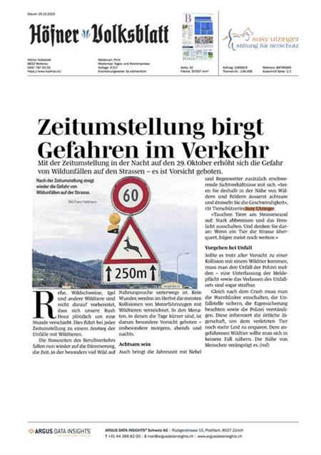 Höfner Volksblatt - Oktober 2023