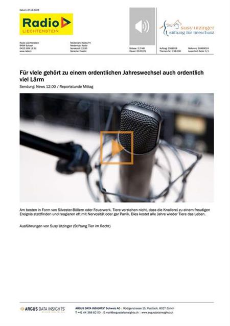 Radio L - Liechtenstein - Dezember 2023