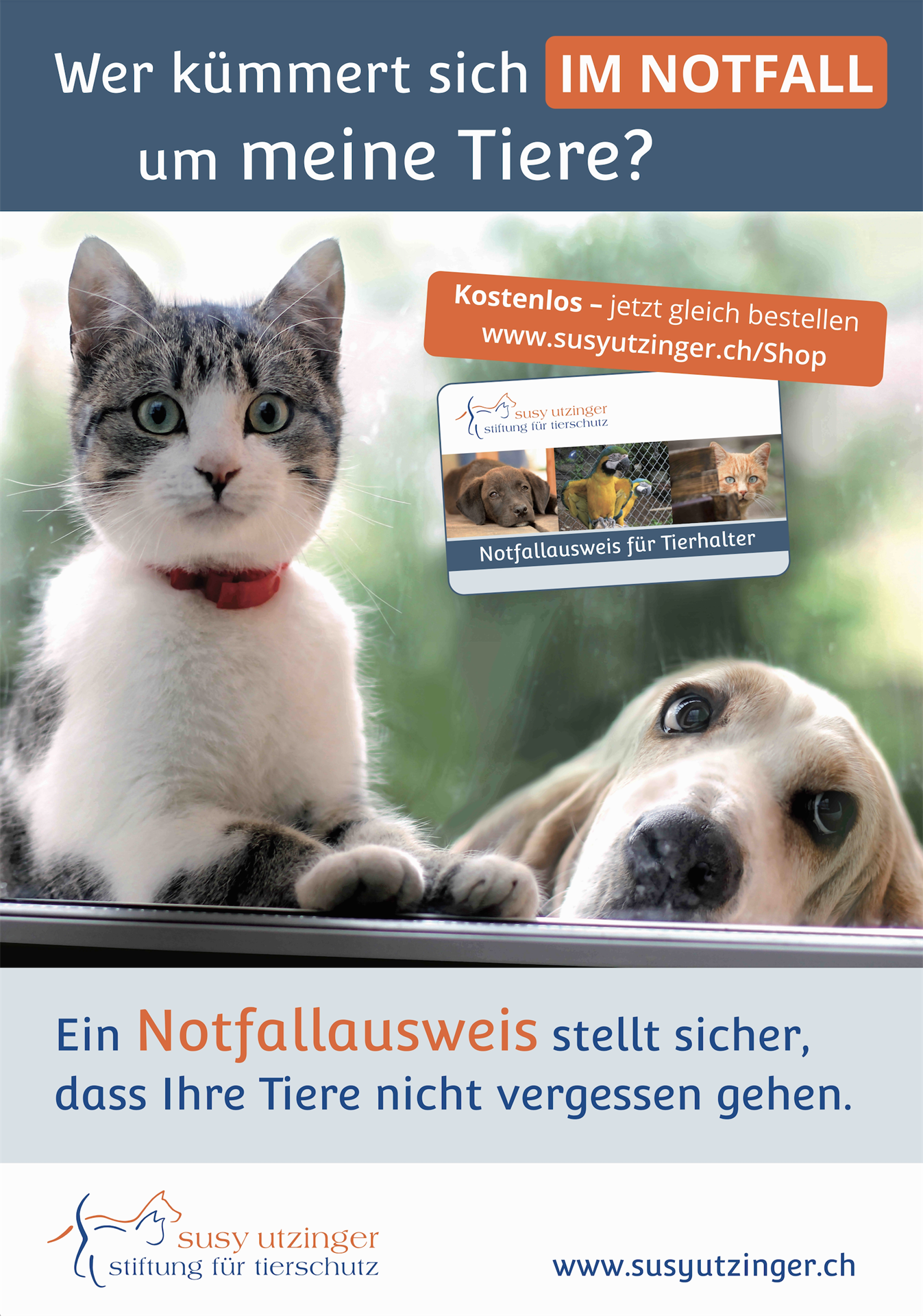 Notfallausweis für TierhalterInnen