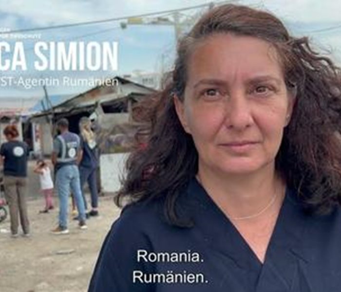 "buna ziua !": Raluca ! agent de la SUST en Roumanie.