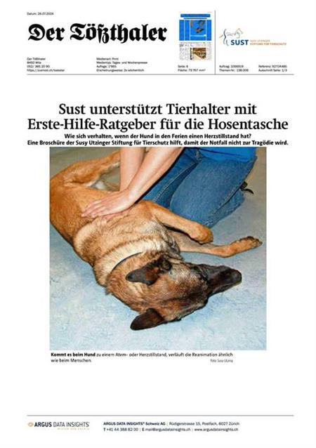 Der Tössthaler - Juli 2024