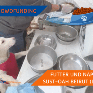 Symbolbild für das Crowdfunding „Futter für Libanon“