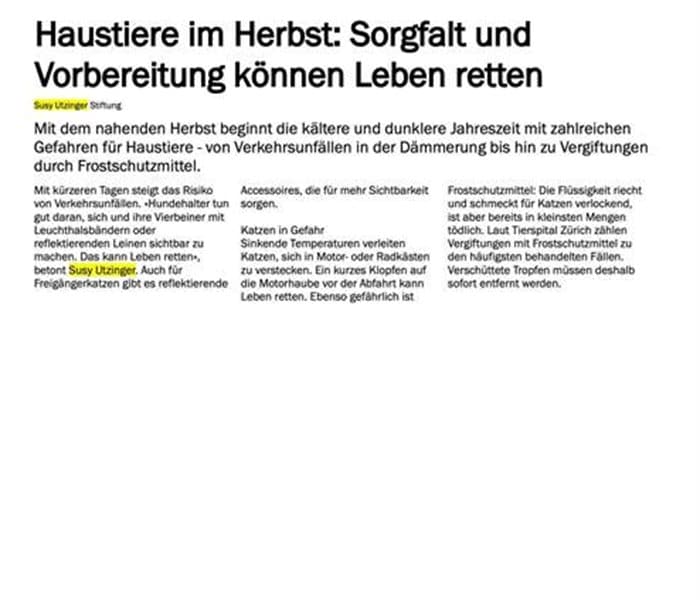 thumbnail_2025-09-04_Simmental_Zeitung_Haustiere_im_Herbst_Sorgfalt_und_Vorbereitung_koennen_Leben_retten
