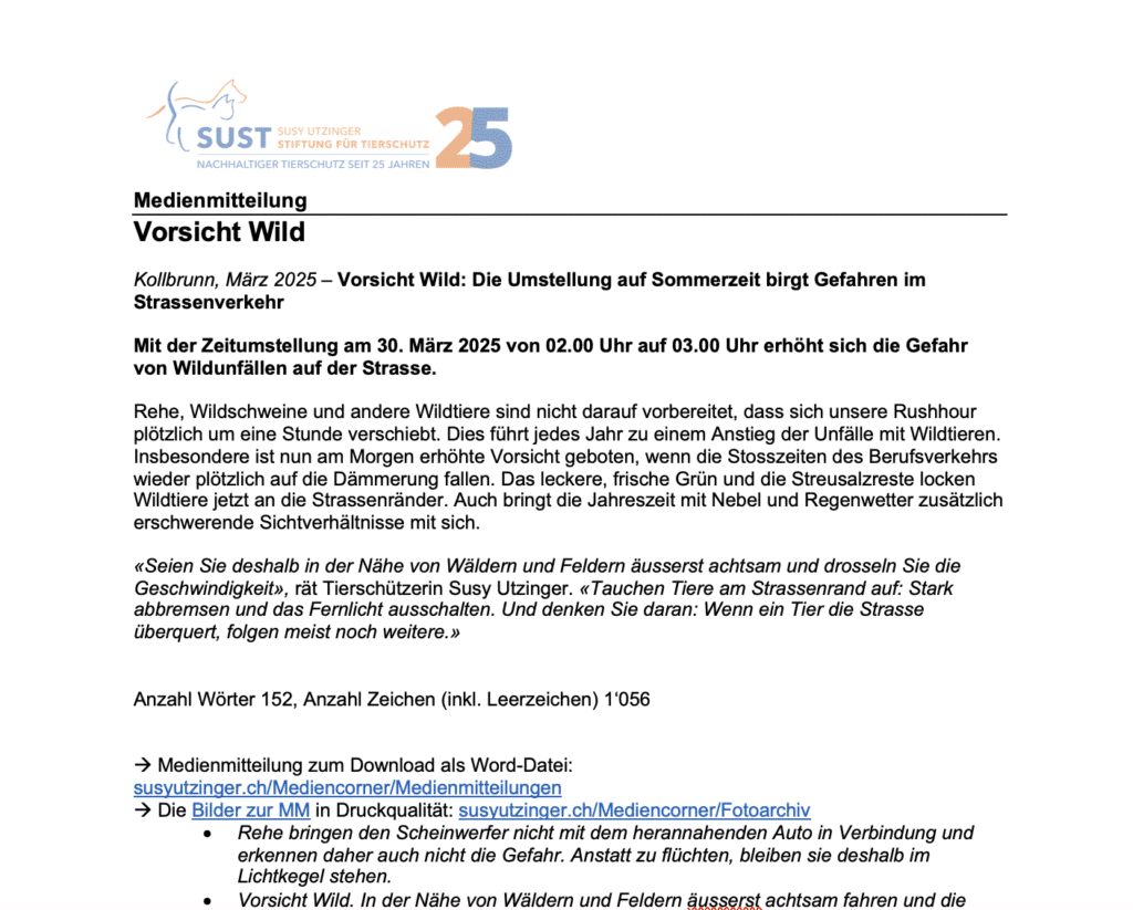 Vorschaubild zur Medienmitteilung