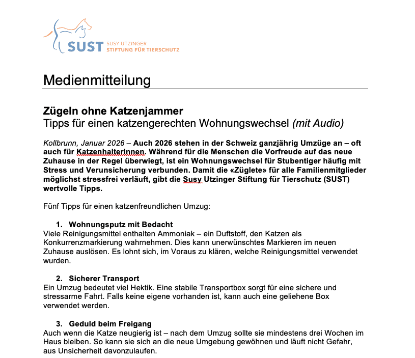 Vorschaubild zur Medienmitteilung