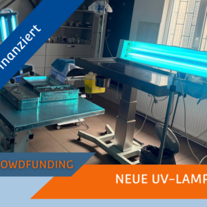 Visual finanziertes Crowdfunding UV Lampe