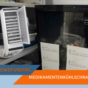 Medikamentenkühlschrank für das SUST Orphan Animal Hospital (OAH) Galati, Rumänien